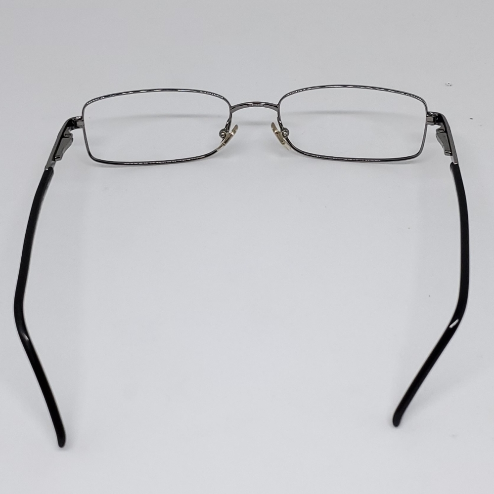 Versace Gunmetal Rectangular Eyeglass Frames - image 5